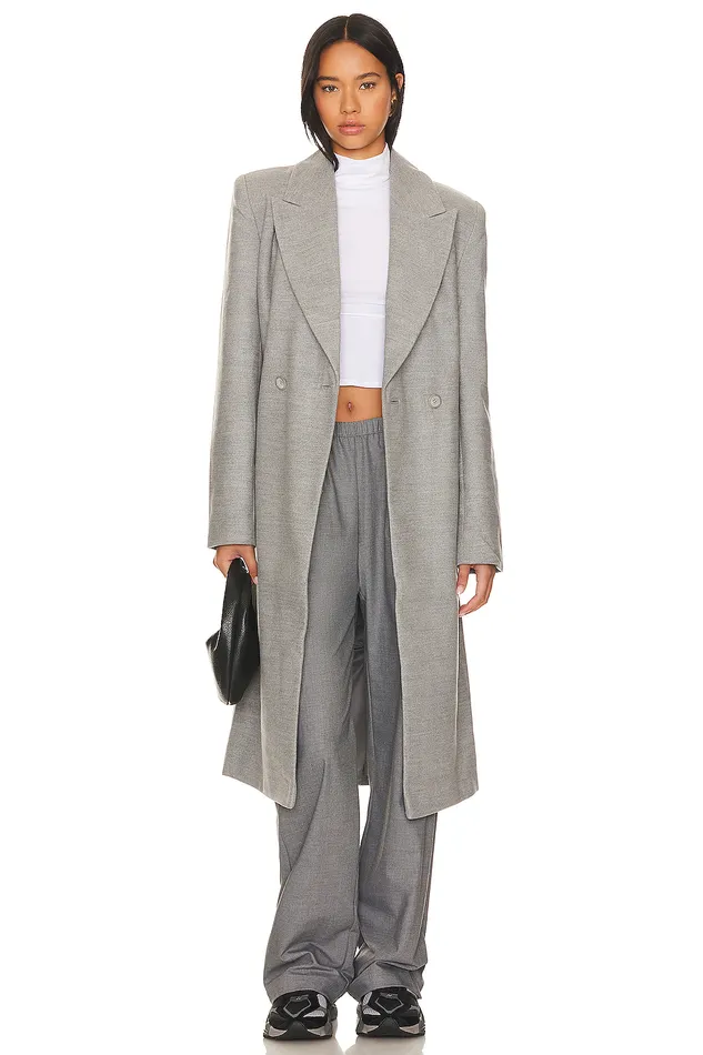 X Rachel Adeline Coat Stone Grey Women Lovers and Friends Jackets and Coats